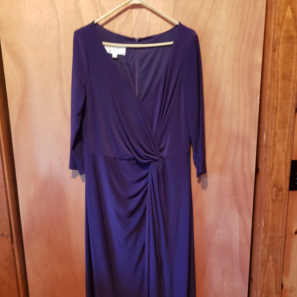 David's Bridal Wedding Guest Floor Length Gown